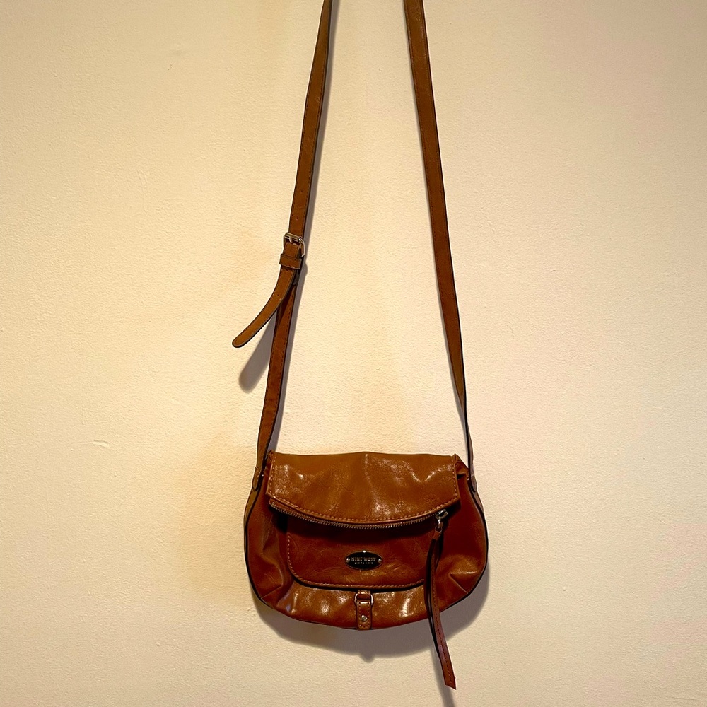 Nine West brown crossbody bag